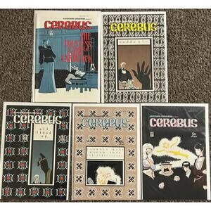 Cerebus #53, 57, 58, 59, 60 (1983 Aardvark-Vanaheim) Lot of 5